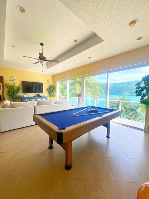 Sailfish Villa Luxury Beachfront Estate Magens Bay Cruz Bay Eksteriør bilde