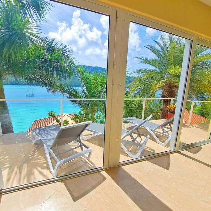 Sailfish Villa Luxury Beachfront Estate Magens Bay Cruz Bay Eksteriør bilde