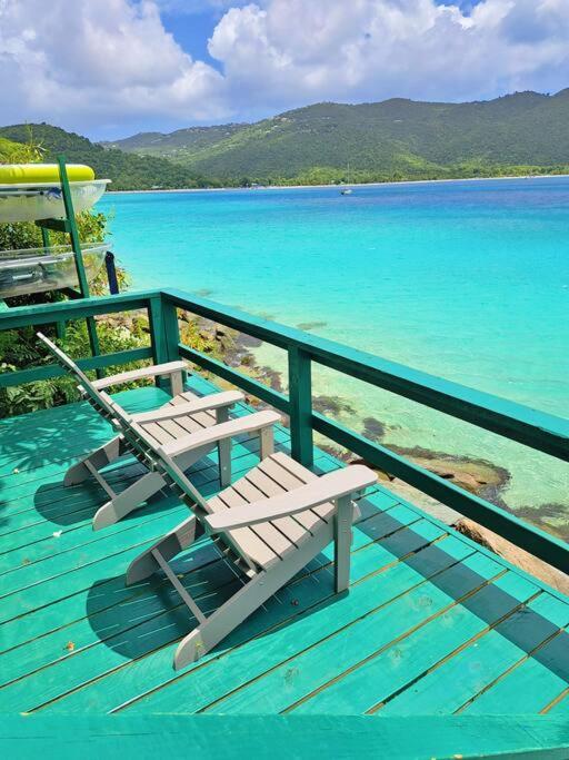 Sailfish Villa Luxury Beachfront Estate Magens Bay Cruz Bay Eksteriør bilde